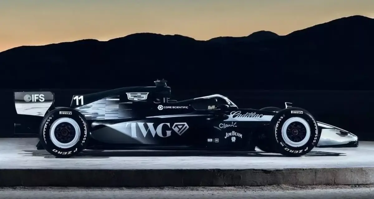 F1: Cadillac presentó el monoplaza de Bottas y Pérez para 2026 durante el Super Bowl