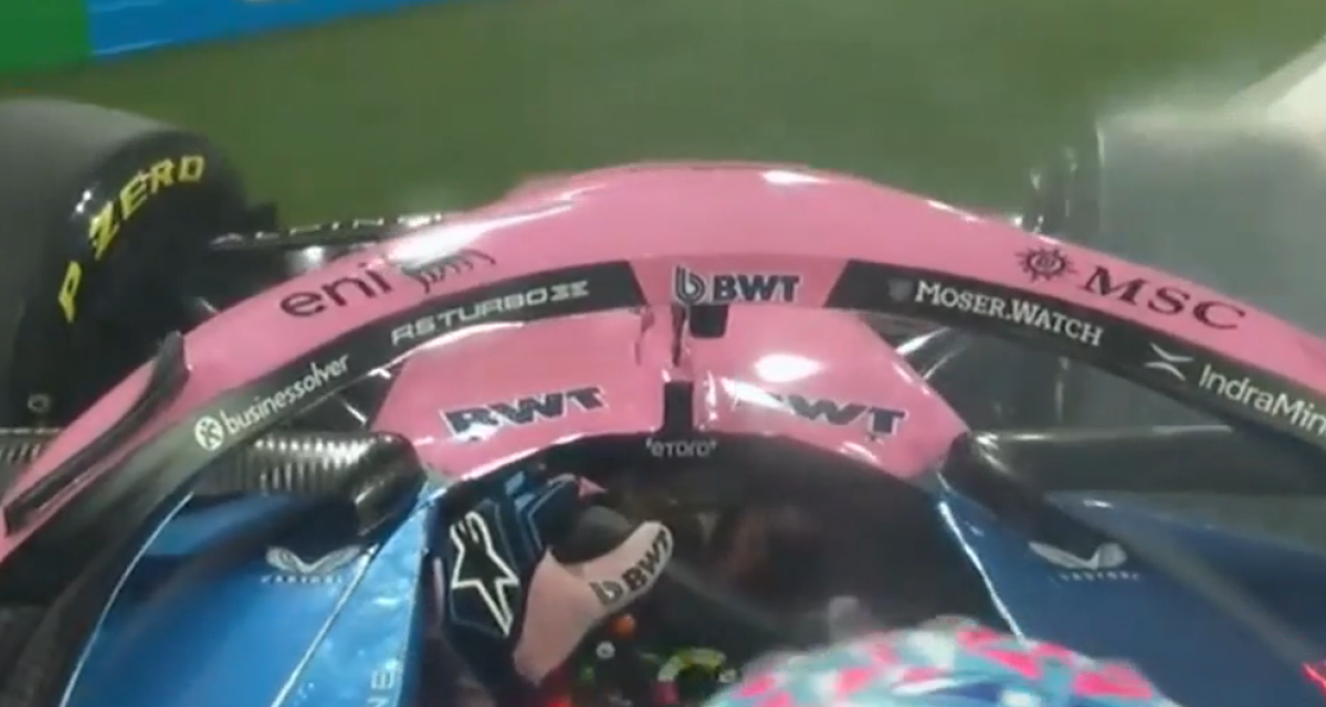 F1: el susto que se llevó Colapinto en la parte final del viernes en Bahréin