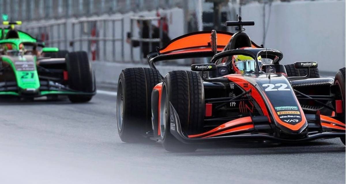 F2: Varrone finalizó el segundo día de test en Barcelona