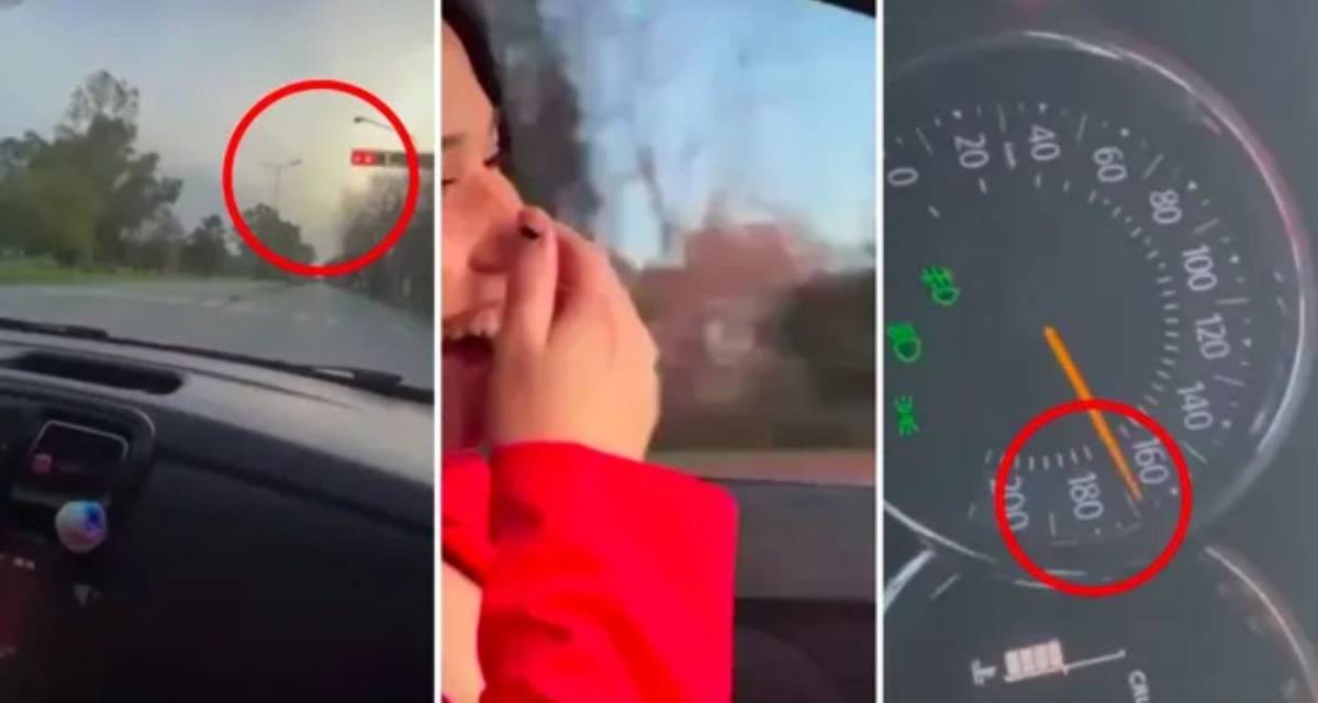 La licencia de la joven de Berisso que se grabó a más de 180 km/h será revocada