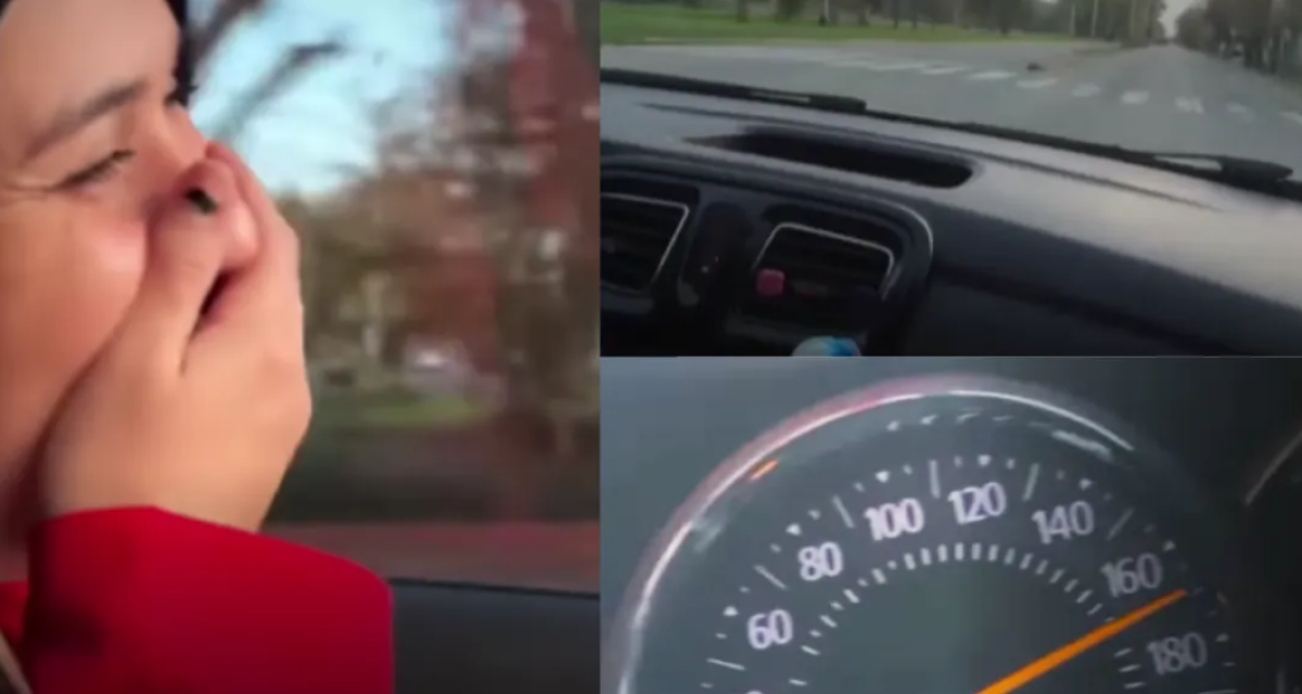 La joven que fue grabada manejando a 180 km/h en Berisso hizo su descargo: "no es lo que parece"