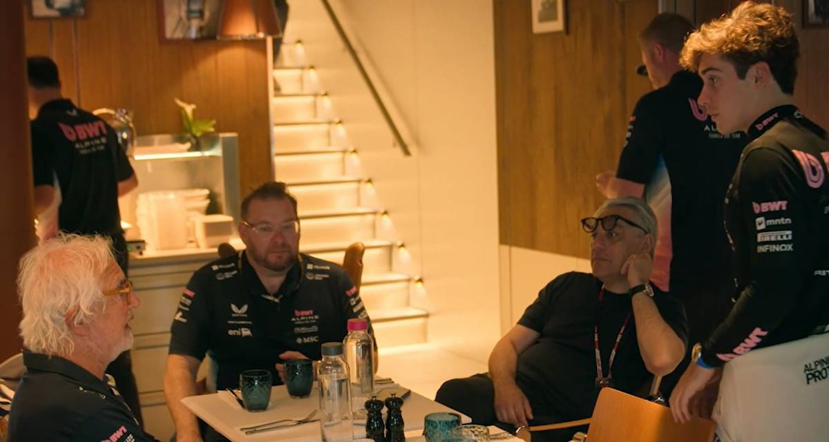 F1: “Si por tu error rompes el auto, también es mi error”, la frase de Briatore a Colapinto tras el accidente en Imola