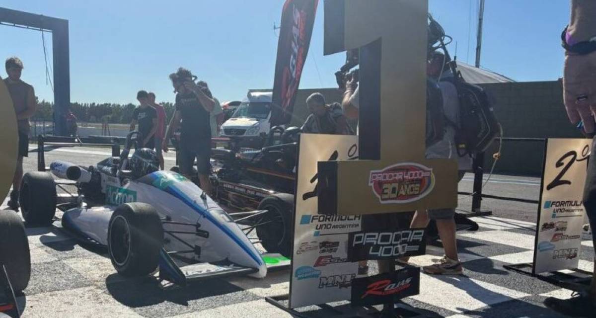 Fórmula Uno Argentina: Yasbik comienza su reinado como campeón con un doble triunfo