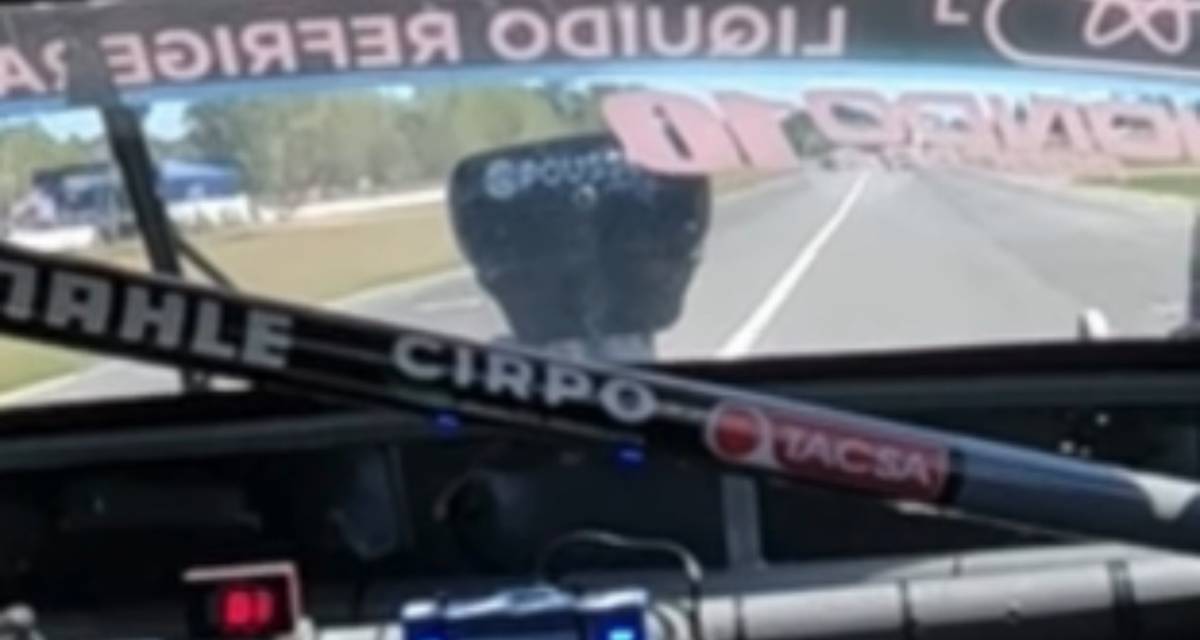 ¡On board! Así fue el fuerte impacto en la final de la Clase A del Procar 4000 desde el Ford de Biondo