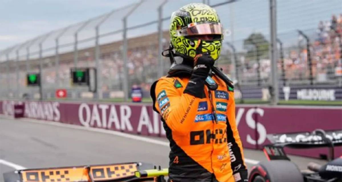 F1: así fue la vuelta con la que Norris se llevó la pole position en Australia en 2025