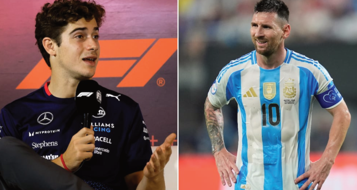 F1: Colapinto habló de su idolatría por Messi ¿Qué dijo?