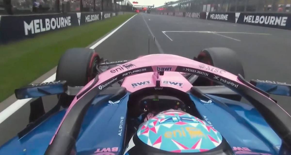 F1: la ajustada vuelta con la que Colapinto se metió en la Q2 del GP de Australia