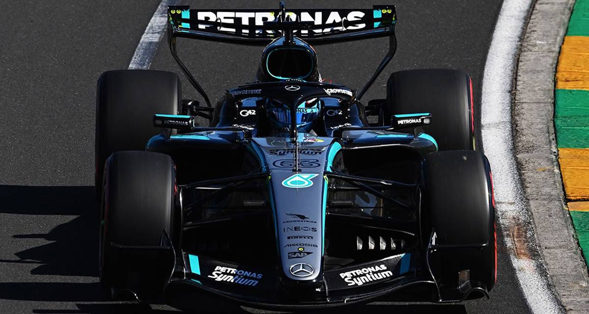 F1: Mercedes hace el "1-2" con Russell y Antonelli en la clasificación de Australia, Colapinto fue 16to