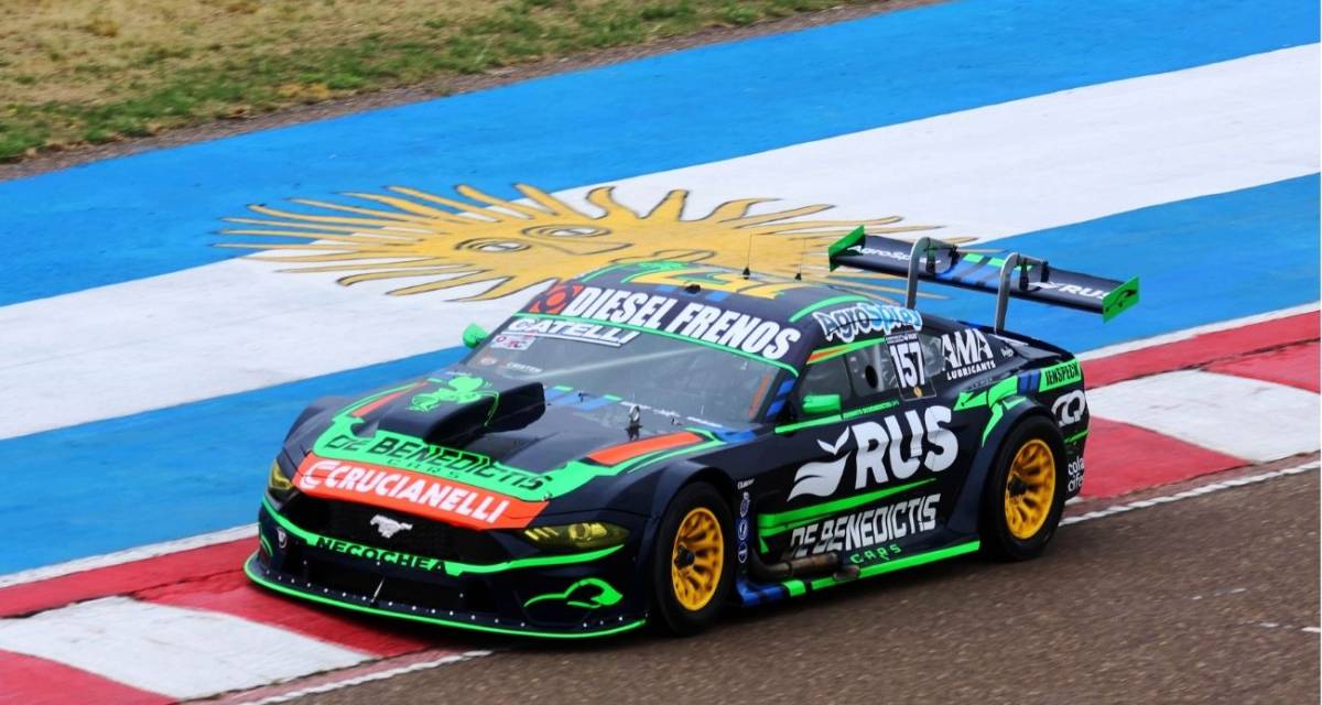 TC: De Benedictis dominó el segundo entrenamiento en Viedma