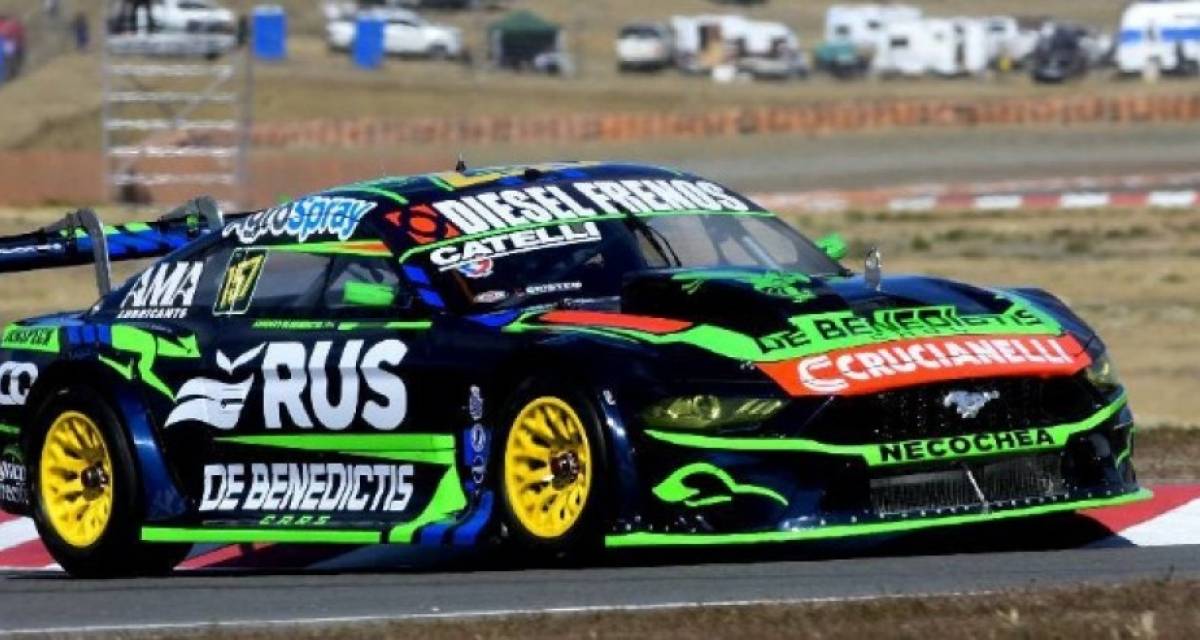 TC: De Benedictis tras liderar el segundo ensayo en Viedma: "El auto funcionó bárbaro"