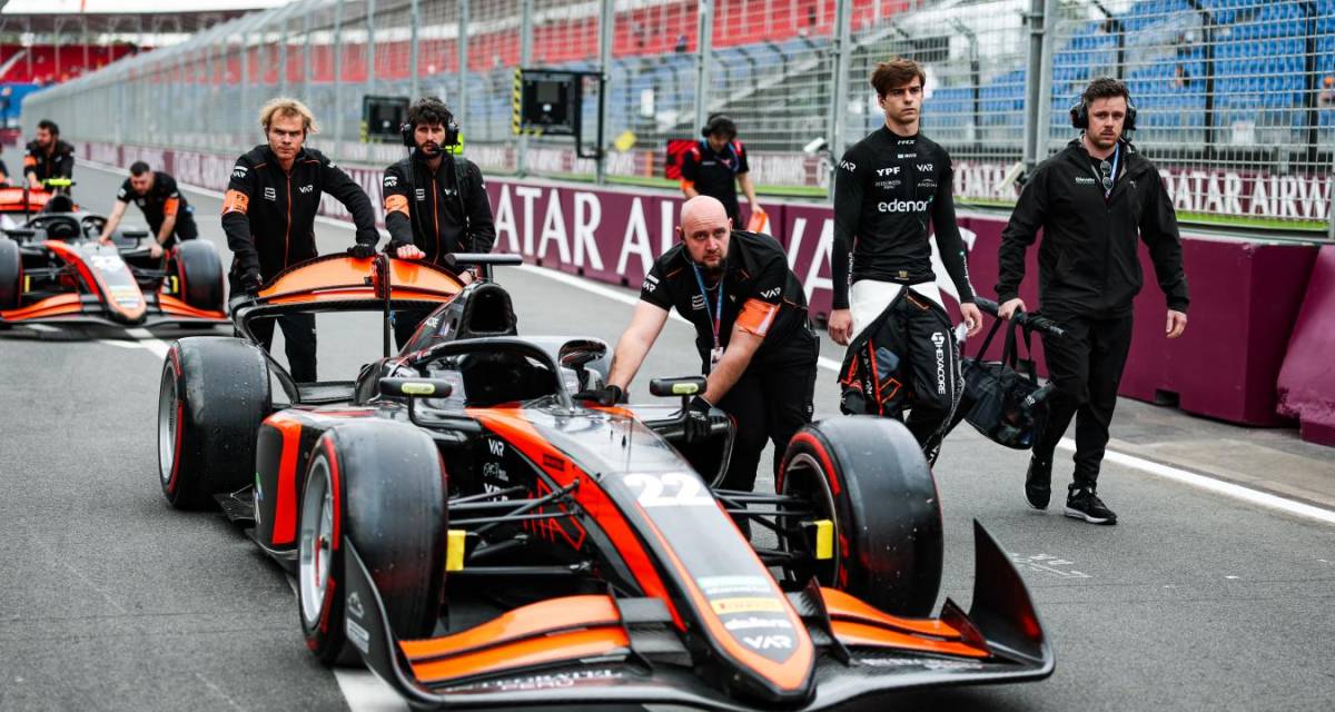 F2: Varrone y su sorpresa tras liderar la final en Australia: “Fue raro salir primero después de la parada en boxes”