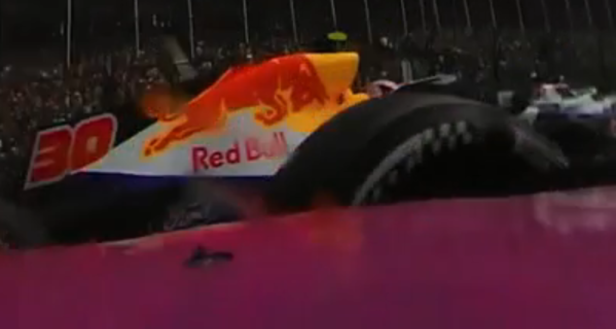 F1: el video inédito de la salvada de Colapinto en la largada del Gran Premio de Australia