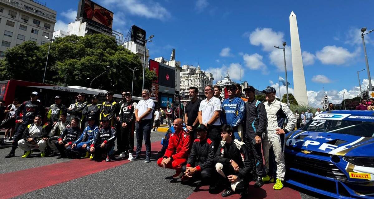 TC2000: ¡Palpitando el Callejero! La caravana de los pilotos en la previa de la primera fecha en Buenos Aires