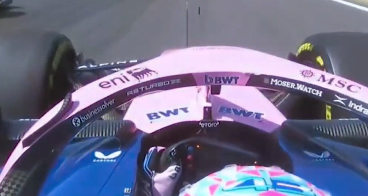 F1: la espectacular largada de Colapinto en la carrera sprint ¡Avanzó cuatro lugares!