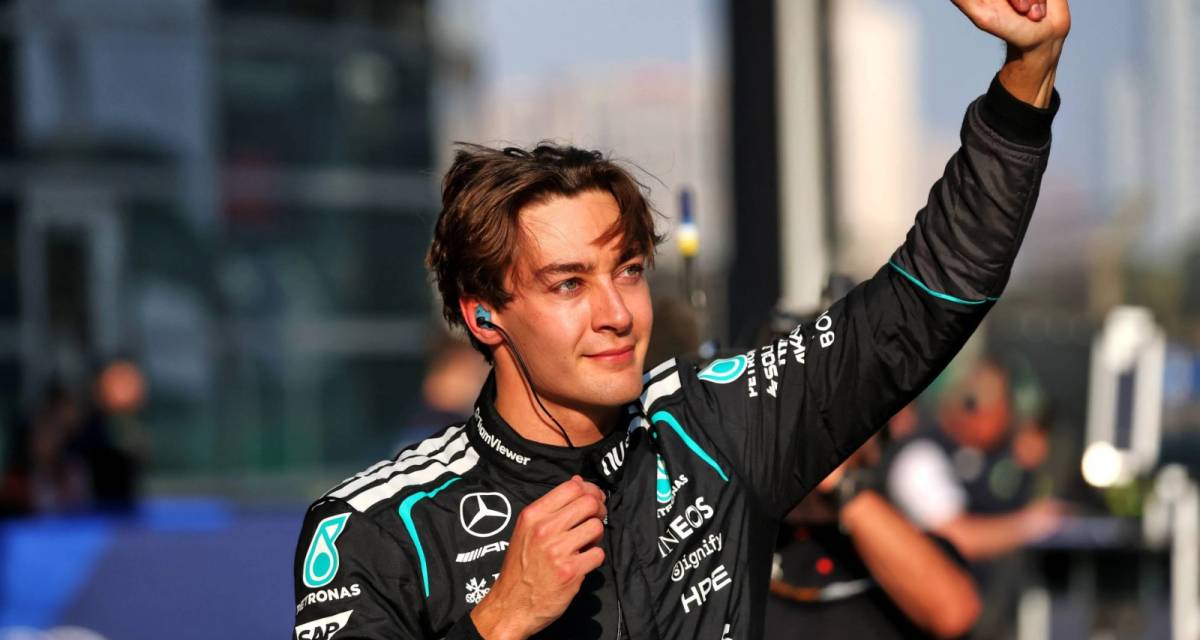 F1: "Tuve todo bajo control", Russell sacó chapa luego de ganar el Sprint del GP de China