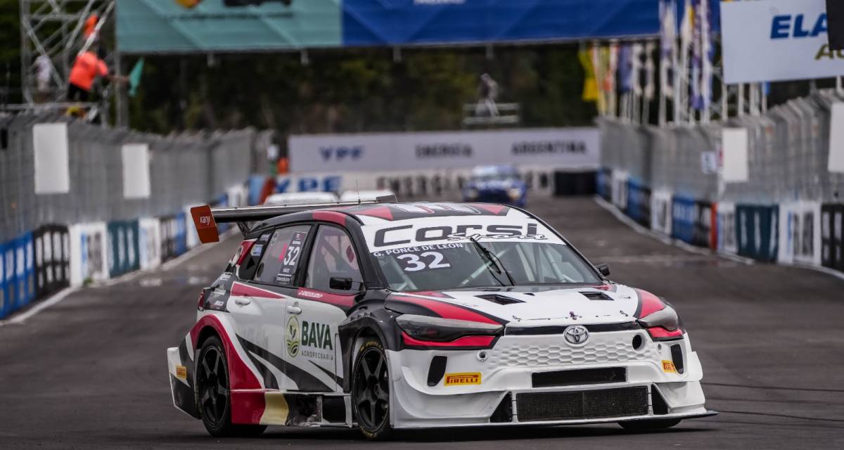 TC2000: Ponce De León se adueñó de la primera práctica en el Callejero de Buenos Aires