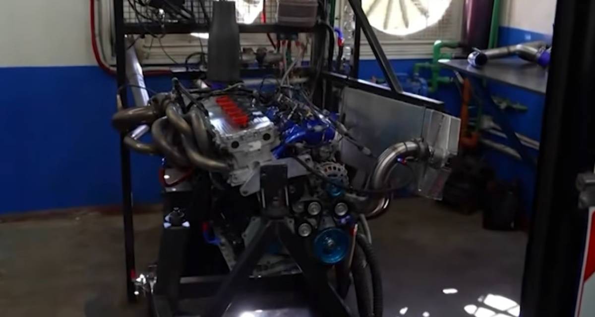 ¿Cómo se banquea un motor de TC2000?