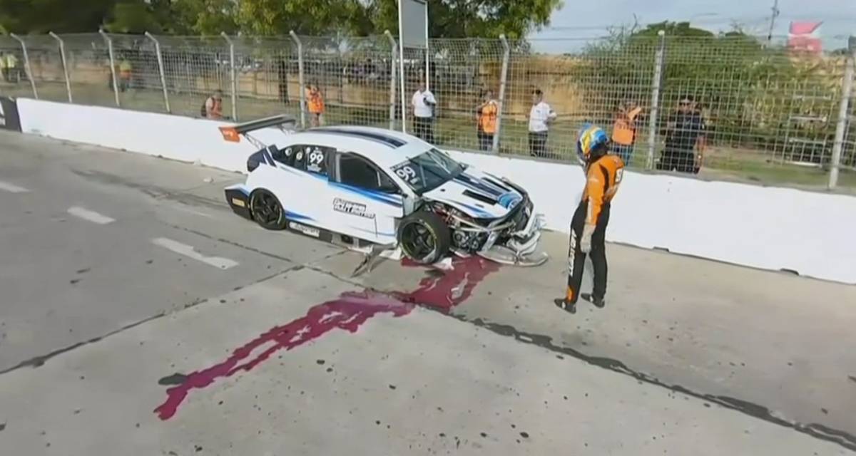 TC2000: el fuerte golpe de Capurro que provocó la bandera roja en la clasificación del Callejero de Buenos Aires