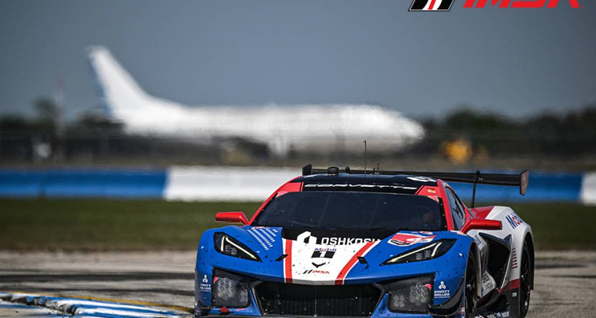 IMSA: Nicolás Varrone y su Corvette están en la pelea de las 12 Horas de Sebring