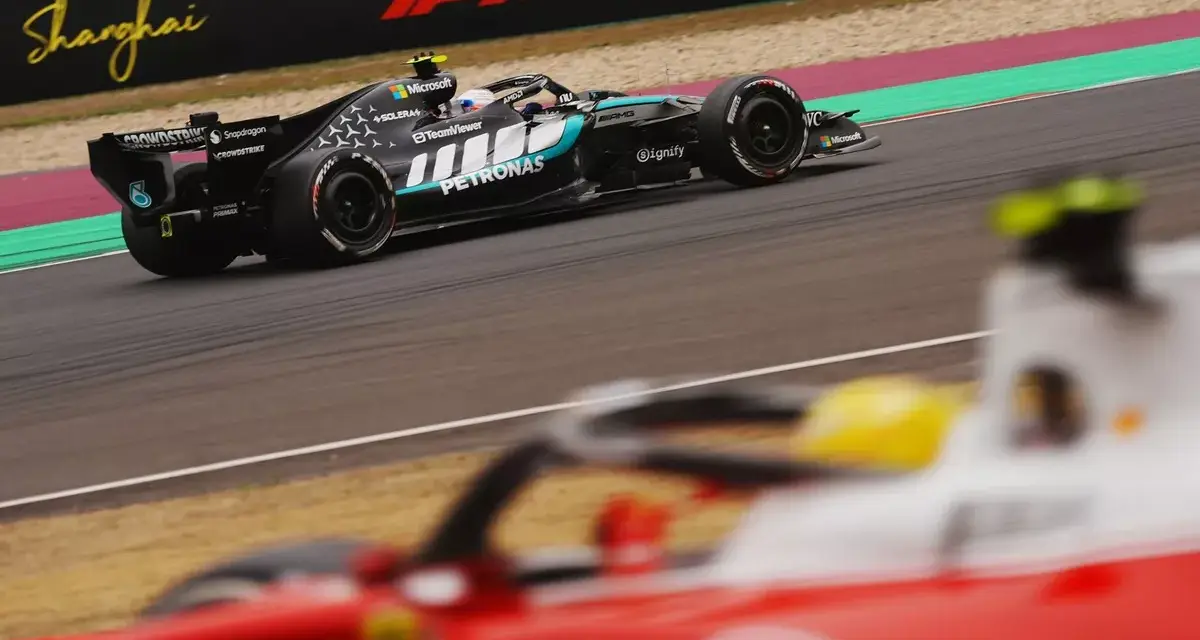 Polémica en la F1: Ferrari puso bajo la lupa el alerón delantero de Mercedes