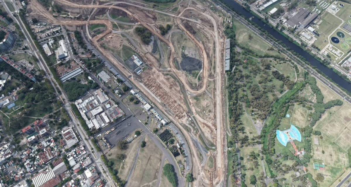 EXCLUSIVO: ¡Desde arriba! Así luce el autódromo de Buenos Aires con los avances de las reformas
