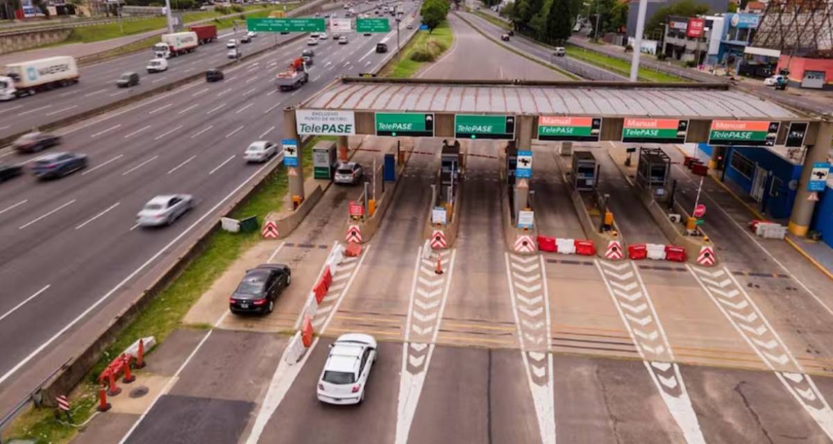Llegó una nueva forma de pago "sin contacto" a peajes clave en Buenos Aires