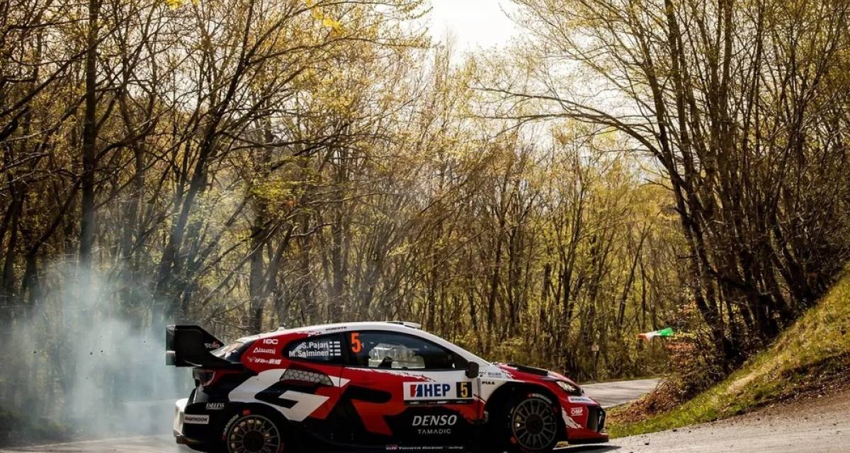 WRC: un accidente de Evans dejó a Pajari como inesperado líder del viernes en Croacia