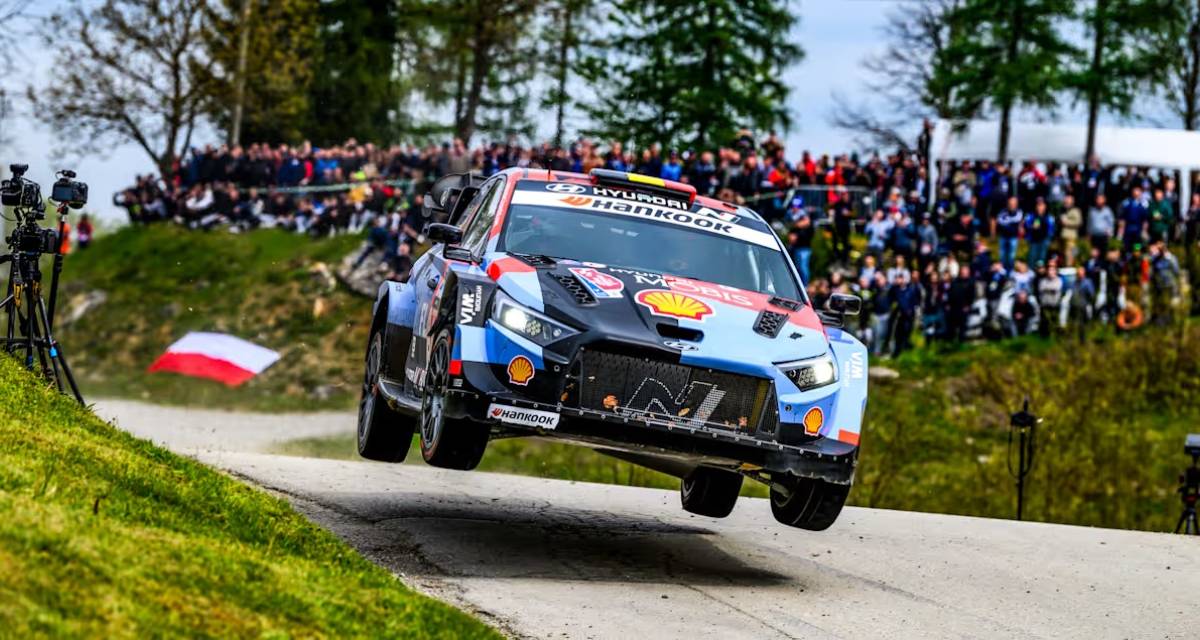 WRC: Thierry Neuville cerró el sábado como líder en el Rally de Croacia