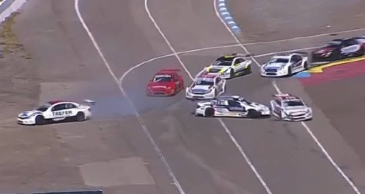 Top Race: así fue la accidentada largada de la final en El Zonda