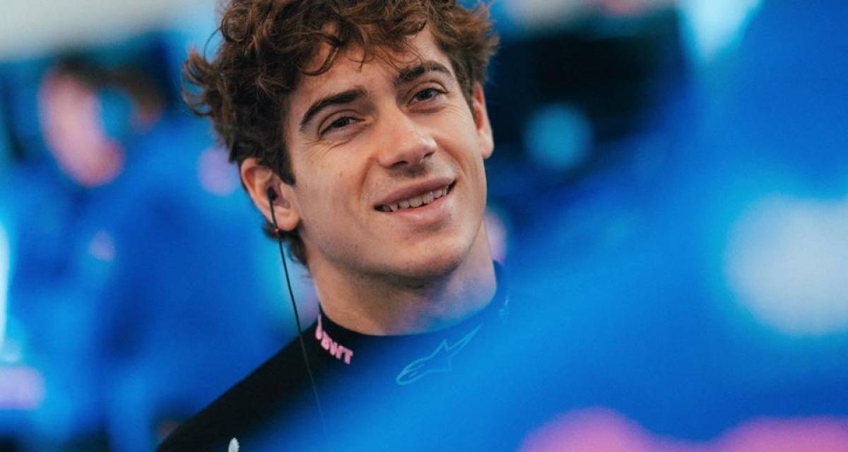 F1: Colapinto les mandó un mensaje a los fans argentinos tras el filming day en Silverstone