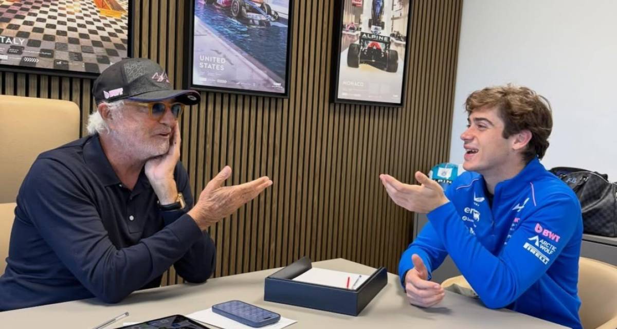 F1: el alentador mensaje de Briatore para Colapinto de cara al GP de Miami