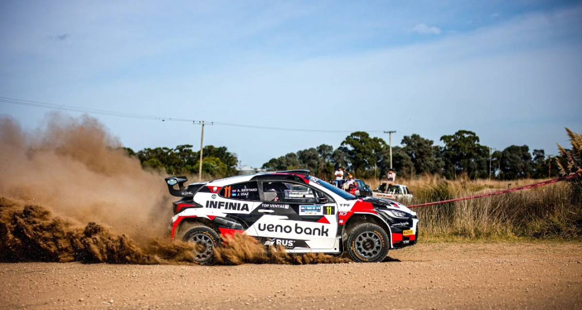 Con el estreno del hijo de Federico Villagra, el Rally Argentino y el Sudamerica corren en Mina Clavero