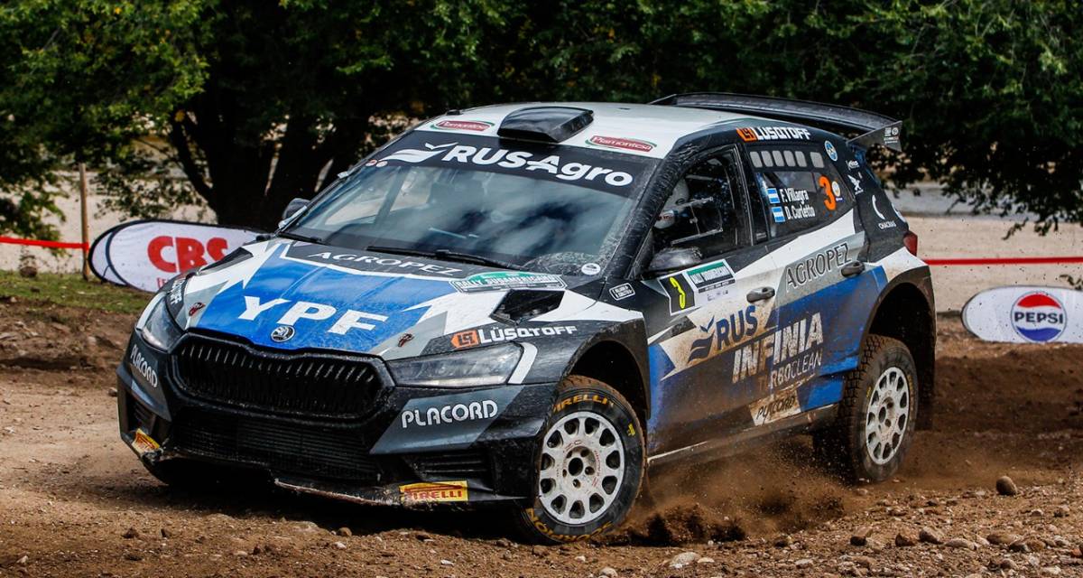 Rally Argentino: Federico Villagra fue la referencia del shakedown en Mina Clavero