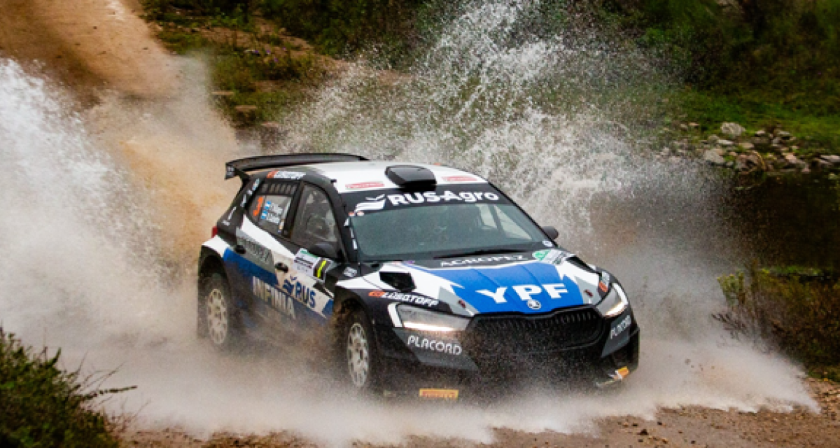 Rally Argentino: Villagra ganó la primera etapa en las sierras cordobesas