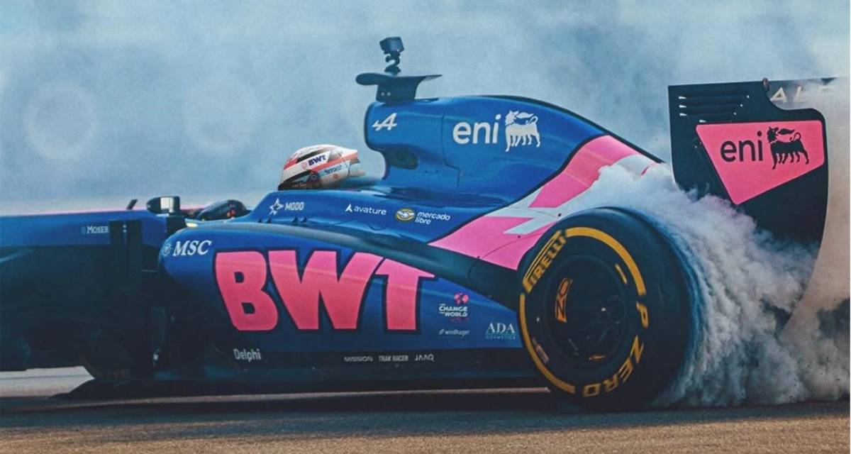 ¡La manija es total! La publicación de Alpine por el Road Show de Colapinto en Buenos Aires