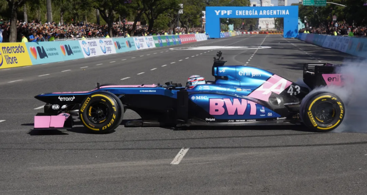F1: el mensaje de Alpine a los fanáticos argentinos tras el Road Show de Colapinto en Buenos Aires: "Gracias totales"