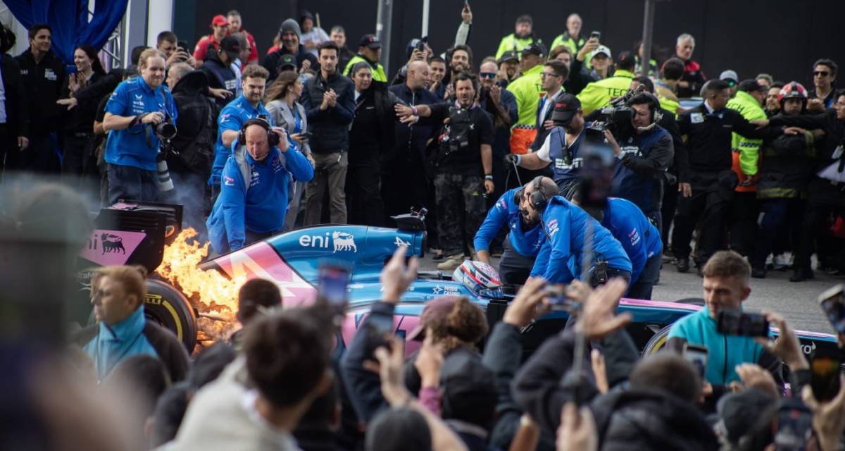 F1: "Trajimos un poco de calor a baires", la divertida publicación de Colapinto para recordar el Road Show