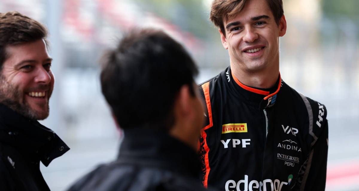 F2: ¡Vamos, Nico! Varrone ya está en Miami para disputar la segunda fecha del año
