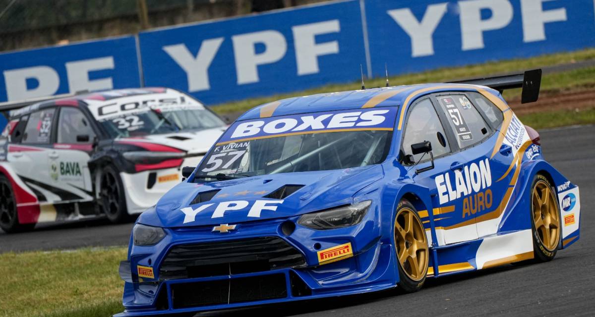 TC2000: Vivian aceleró en Concordia para volver a dominar y llevarse la segunda práctica