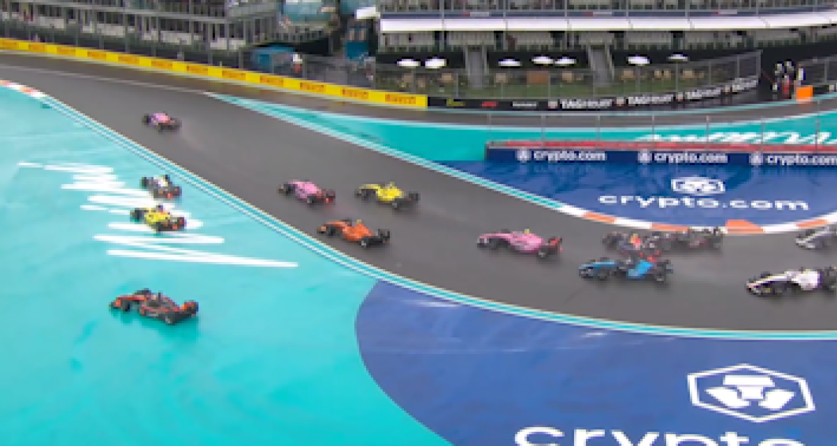 F2: Varrone y una compleja largada en el GP de Miami