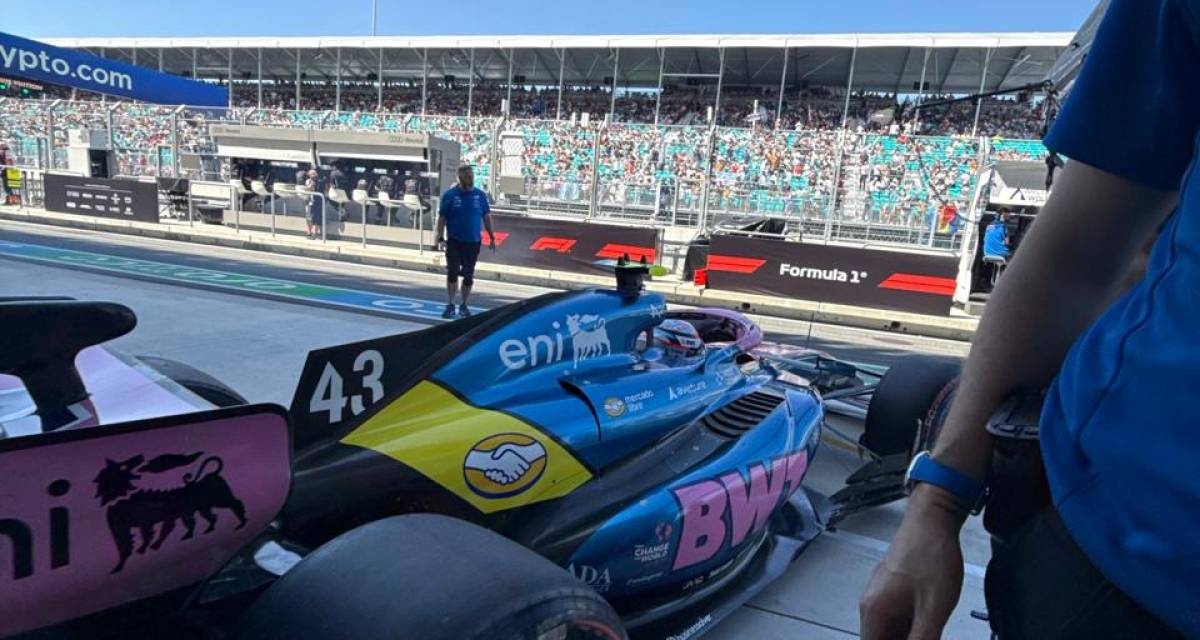 F1: Alpine probó distintas configuraciones en los autos de Franco Colapinto y Pierre Gasly