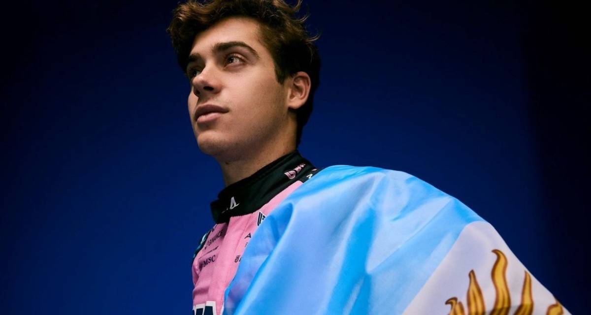 F1: "Feliz primer año", el saludo de Alpine a Colapinto en el aniversario del anuncio