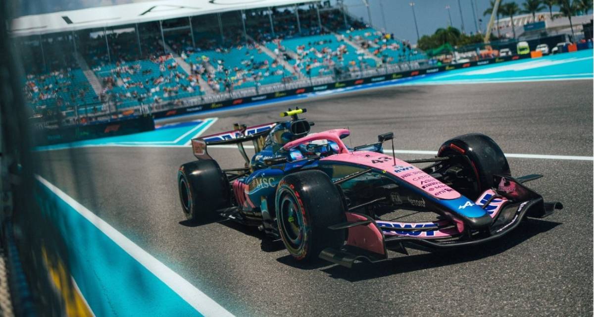 F1: Alpine modificó su novedoso alerón trasero simulando el viejo DRS