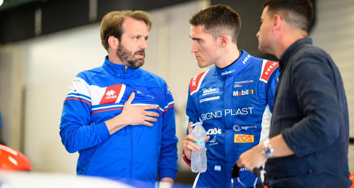 Luciano Martínez se reparte entre los test de la Supercup y la segunda fecha de la Porsche Carrera Cup Italia