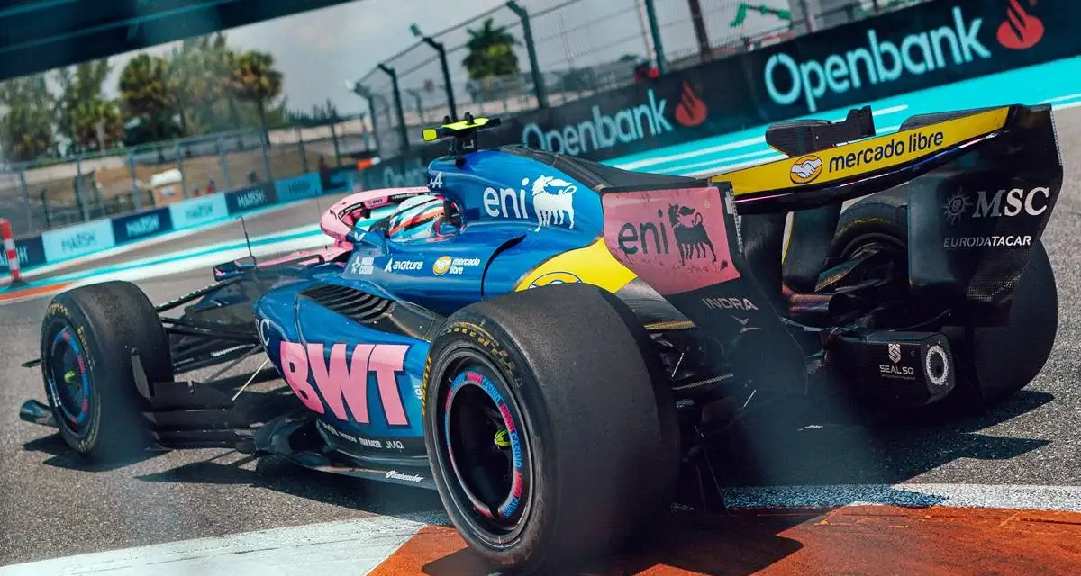 F1: Alpine realiza una prueba clave con los neumáticos de lluvia de Pirelli en Magny Cours