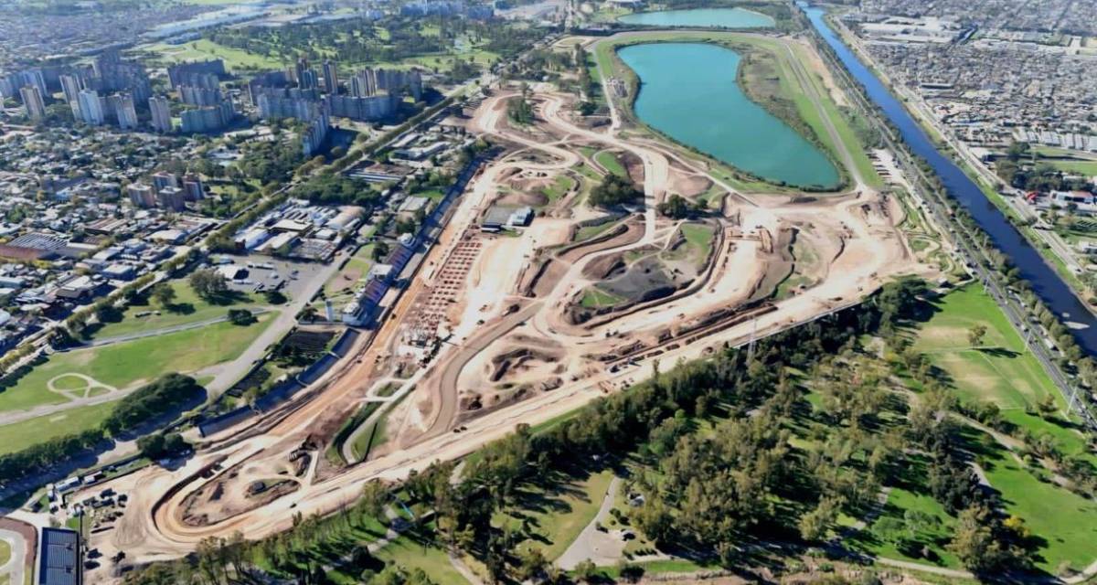 Autódromo de Buenos Aires: avanzas las obras y los nuevos boxes ya toman forma