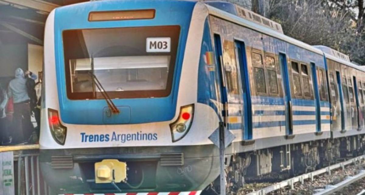 El Tren Sarmiento tendrá un funcionamiento reducido durante el fin de semana largo del 25 de mayo