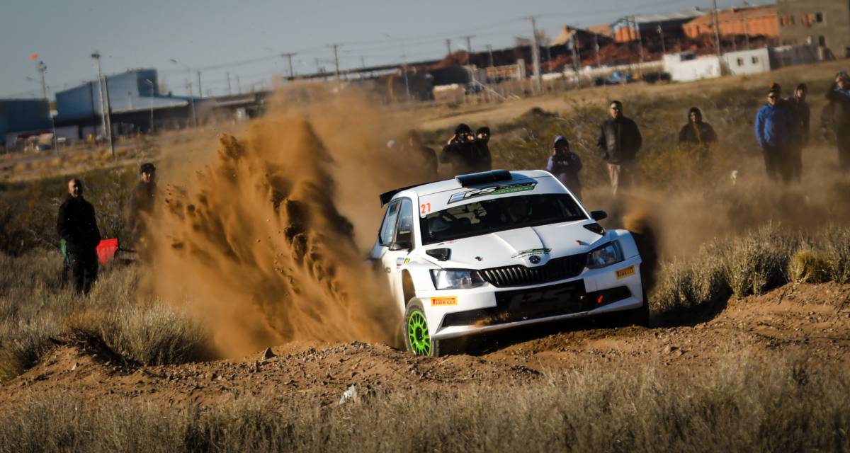 Rally Argentino: Alejandro Cancio prevaleció en el shakedown del Rally del Petróleo y los Dinosaurios