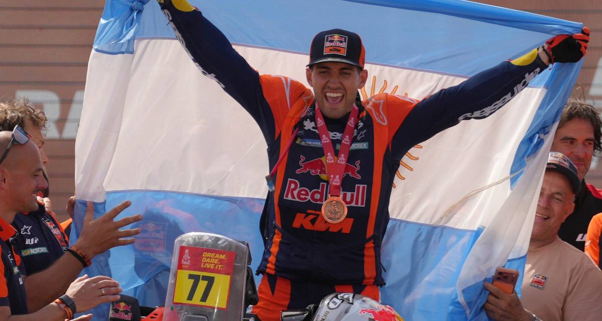 Luciano Benavides y un Desafío Ruta 40 especial tras ganar el Dakar