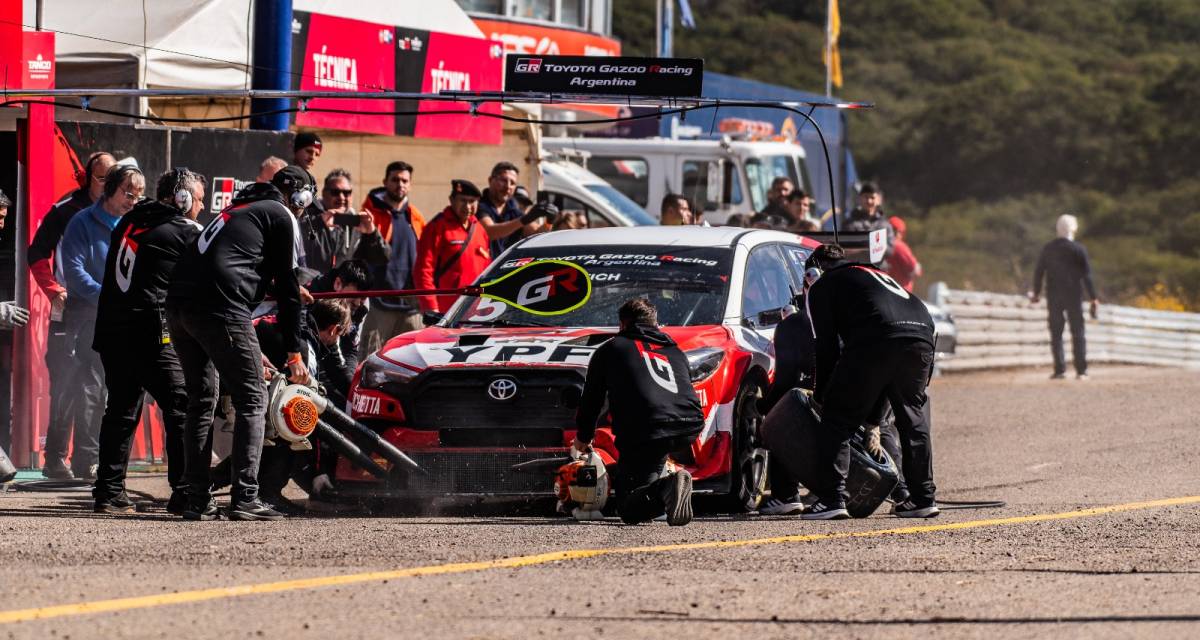 TC2000: así se vivieron desde adentro las paradas por cambio de neumáticos en Salta